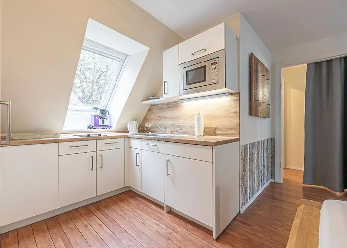 Fewo1846 - Kajuete Am Nordermarkt - Maritim Eingerichtetes Studio-Apartment Im Stadtzentrum