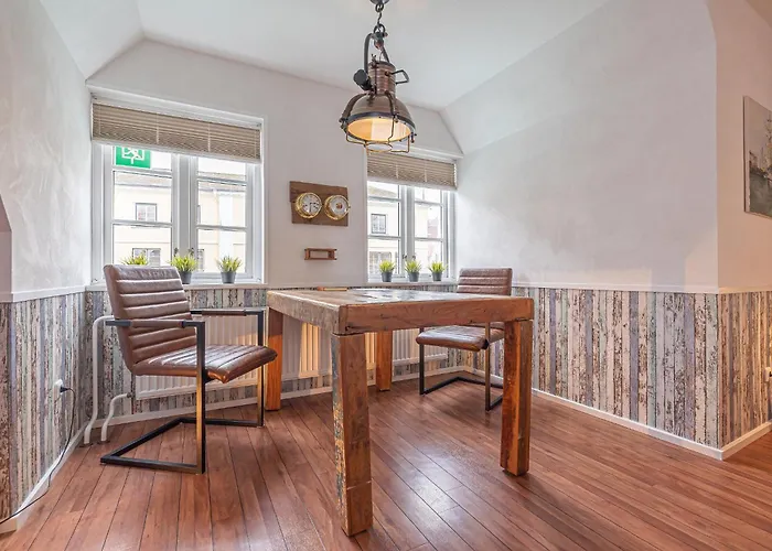 Fewo1846 - Kajuete Am Nordermarkt - Maritim Eingerichtetes Studio-Apartment Im Stadtzentrum